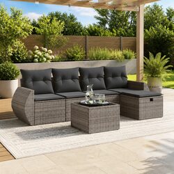 Transform Your Outdoor Space with This 6-Piece Sofa Set