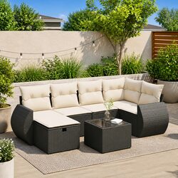 Elevate Your Outdoor Space with a 7-Piece Sofa Set