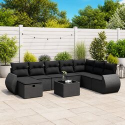 Elevate Your Outdoor Experience with This 9 Piece Sofa Set