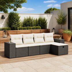 Garden Sofa Set: 5 Pieces for a Stylish Outdoor Lounge