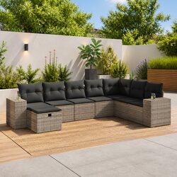 Transform Your Outdoor Space with this 8 Piece Sofa Set