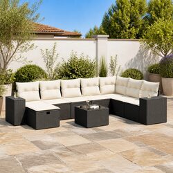Enhance Your Outdoor Space with a 9 Piece Garden Sofa Set