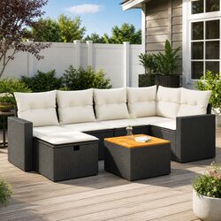 Transform Your Outdoor Space with 7-Piece Sofa Set