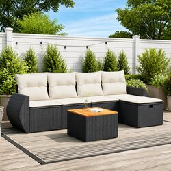 Enhance Your Outdoor Living with a 6-Piece Sofa Set