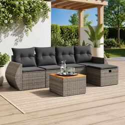Elevate Your Outdoor Space with This 6-Piece Sofa Set