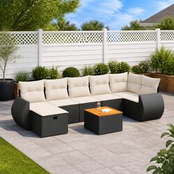 Transform Your Patio with This Comfortable 8-Piece Sofa Set