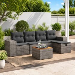 Enhance Your Outdoor Space with This Garden Sofa Set
