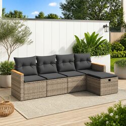 Enhance Your Outdoor Space with a 5 Piece Garden Sofa Set