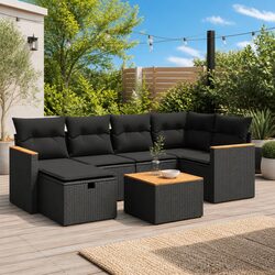 Enhance Your Outdoor Space with a 7 Piece Garden Sofa Set