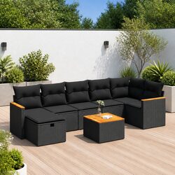 Elevate Your Outdoor Living with This 8-Piece Sofa Set