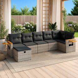 Enhance Your Outdoor Space with 7 Piece Garden Sofa Set