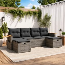 Transform Your Outdoor Space with This Stylish Garden Sofa Set