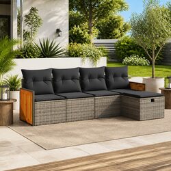 Enhance Your Outdoor Space with This 5-Piece Sofa Set