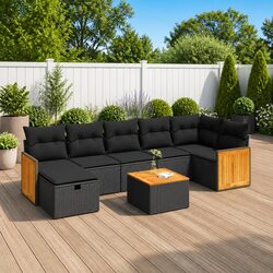 Enhance Your Outdoor Space with 8 Piece Sofa Set