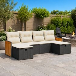 Enhance Your Outdoor Space with a 6 Piece Sofa Set