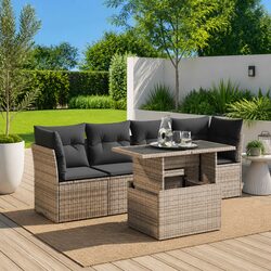 Elevate Your Outdoor Living with a 5 Piece Sofa Set