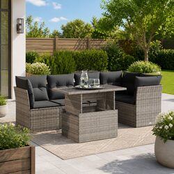 Enhance Your Outdoor Space with a 6-Piece Sofa Set