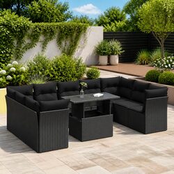 Elevate Your Outdoor Space with a 10-Piece Garden Sofa Set
