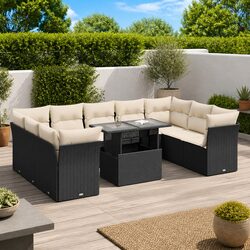 Enhance Your Outdoor Living with a 10 Piece Garden Sofa Set