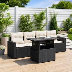 Transform Your Outdoor Living with a 5 Piece Sofa Set