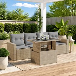 Enhance Your Outdoor Living with a 5-Piece Sofa Set