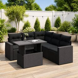 Enhance Your Outdoor Space with a Stylish 6-Piece Sofa Set