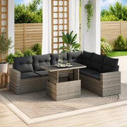 Enhance Your Outdoor Space with a 7 Piece Sofa Set