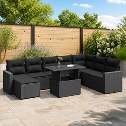 Transform Your Outdoor Space with Our 9-Piece Sofa Set