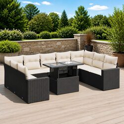 Elevate Your Outdoor Space with 10 Piece Garden Sofa Set