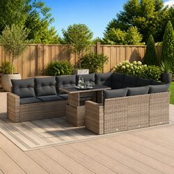 Transform Your Outdoor Space with a 11-Piece Sofa Set