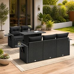 Elevate Your Outdoor Space with This Stylish Sofa Set