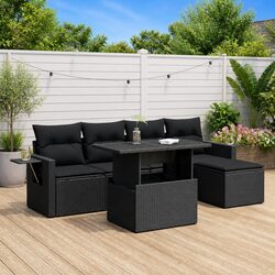 Stylish 6 Piece Outdoor Furniture Set for Relaxation