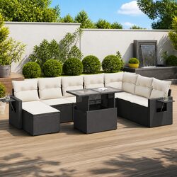 Elevate Your Outdoor Living with a 9-Piece Sofa Set