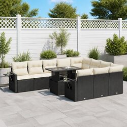Enhance Your Outdoor Space with 11-Piece Garden Sofa Set