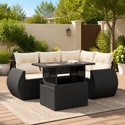 Enhance Your Outdoor Space with 5 Piece Garden Sofa Set