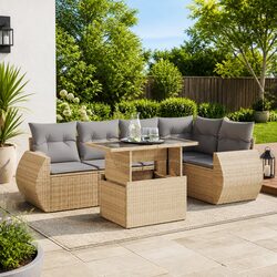 Elevate Your Outdoor Space with Our 6-Piece Garden Sofa Set