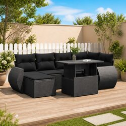 Enhance Your Outdoor Space with This Garden Sofa Set