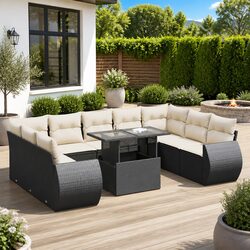 Enhance Your Outdoor Space with This 10 Piece Sofa Set