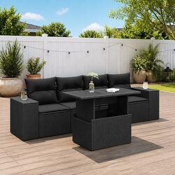 Transform Your Outdoor Space with This 5 Piece Sofa Set