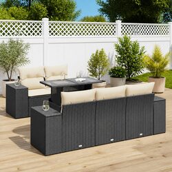 Enhance Your Outdoor Space with 6 Piece Sofa Set