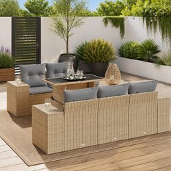 Transform Your Outdoor Space with This 6 Piece Sofa Set