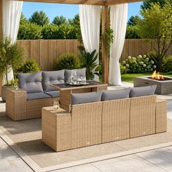 Transform Your Outdoor Space with This 7-Piece Sofa Set