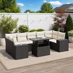 Transform Your Outdoor Space with 8 Piece Garden Sofa Set