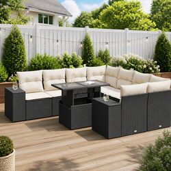 Enhance Your Outdoor Space with This 9-Piece Sofa Set