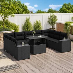Transform Your Outdoor Space with This 10-Piece Sofa Set