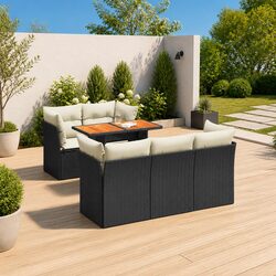 Enhance Your Outdoor Space with 6-Piece Patio Sofa Set