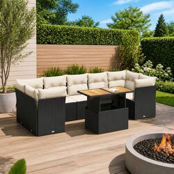 Transform Your Outdoor Space with 8 Piece Garden Sofa Set