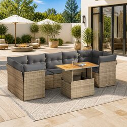 Enhance Your Outdoor Area with Our 8 Piece Sofa Set