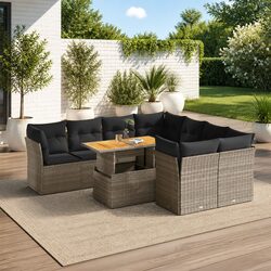 Stylish 9 Piece Outdoor Sofa Set for Relaxing Spaces