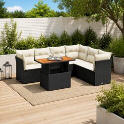 Stylish 7 Piece Garden Sofa Set for Outdoor Relaxation